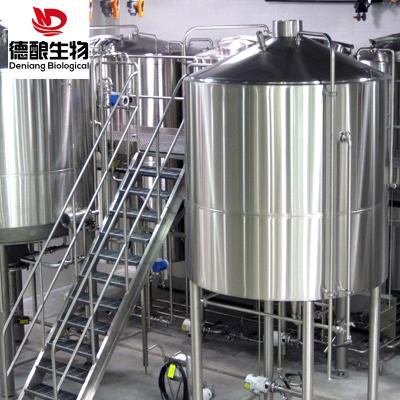 China food & Cheap Organic Beverage Plant Fermenter Stainless Steel Conical Home Beer Making Machine for sale