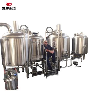 China food & Micro Beverage Plant 500l Alcohol Distiller / Beer Brewery Equipment / Brewing Equipment for sale