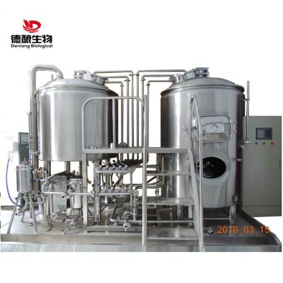 China Micro Beer Brewing Alcohol 500l Distiller / Beer Brewery Equipment for sale