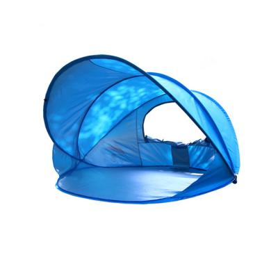 China Extended type beach tent automatic outdoor quick open sunblock sunshade folding fishing double tent for sale