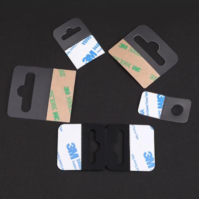 China High Quality PVC/PET Supply Display Cardboard Self Adhesive Plastic Hook for sale