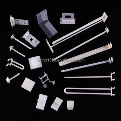 China Hanging Accessories Fast Delivery Manufacture Used Pegboard Hook Logo Packing Pcs Plastic Color White Black Small Accept Feature Eco Material Origin for sale