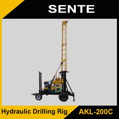 China New type AKL-200C hydraulic drilling rig for sale