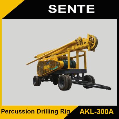 China New percussive stype, AKL-300A deep water well drilling rigs for sale