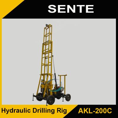 China New Deep well drilling rig, AKL-200C water drilling machine for sale for sale