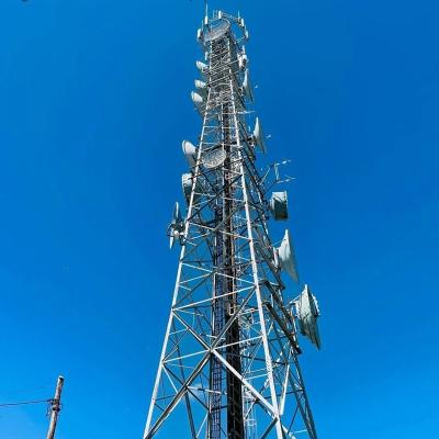 China Self Supporting Angular Tube Tower Radio Antenna Transmission Tower for sale