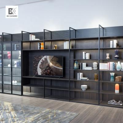 China 2021 modern luxury modern design tv cabinet home wall unit living room furniture for sale