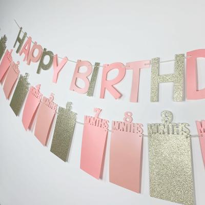 China Shiny Glitter Party Banner for Christmas Party Birthday Party for sale