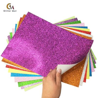 China Europe 10pcs/bag 250gsm A4 Glitter Paper Map No Glitter Shedding Single Side for sale