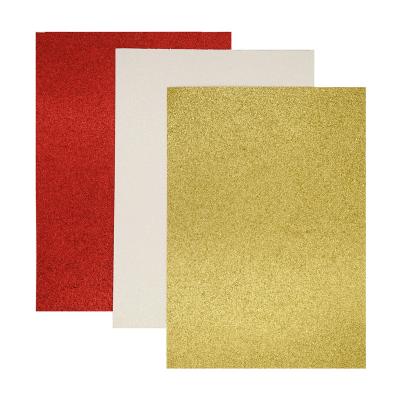 China Hot Selling 2020 Home Decoration A4 DIY Festival Glitter Glitter Card Paper For Handmade Paper for sale