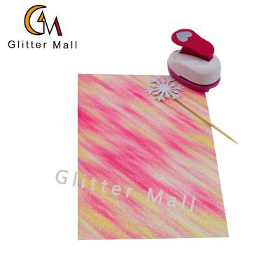 China Hot Sale A4 100gsm Art and Craft Glitter Paper Shiny Shape Custom Scratch Art Paper from Europe for sale