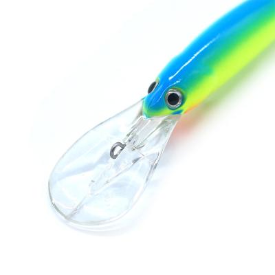 China ABS Plastic JIEMI OEM New style 9cm 8g Fishing Jerk Bait Floating Minnow Rattling Lures Flexible swimming posture for sale