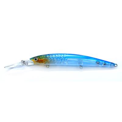 China ABS Plastic JIEMI OEM New style 11cm 110g Hard Fishing Lure Minnow Swim Bait Lures High Quality Floating Wholesale Fact for sale