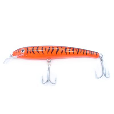 China ABS Plastic JIEMI OEM New style 16cm 30g Long Casting Floating Minnow Hard Bait Throw Saltwater Plastic Fishing Lure Supplier  Weihai tackle for sale