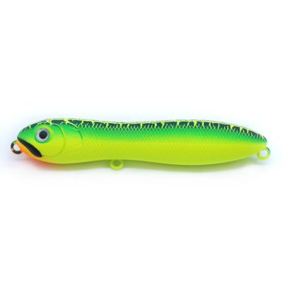 China ABS Plastic JIEMI OEM New style 10cm 14g Pencil Lure Fishing Hard Lures Topwater  Popper for sale