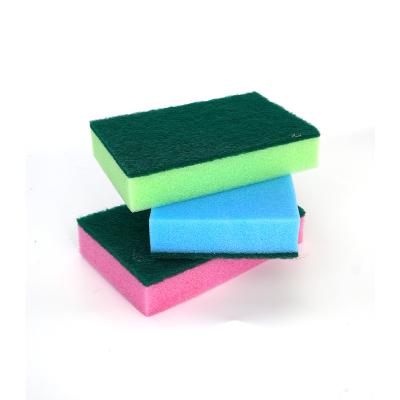 China Sustainable Eco Friendly Magic Dry Kitchen Dish Scrubber Cleaning Self Cleaning Eraser Sponge for sale