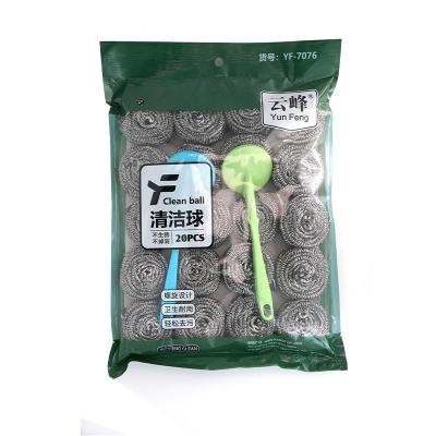 China Factory Price Stainless Steel Washing Scouring Pad Viable Sponge Scourer for sale