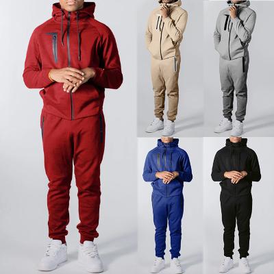 China Men Breathable Two Piece Tracksuits Good Quality Low Price Custom Logo Tracksuit for sale