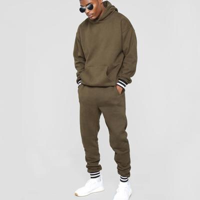 China Wholesale price breathable tracksuit men ribbed sweatsuit sweatsuits for men for sale