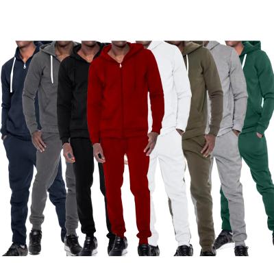 China Hot Selling Men Breathable Product Joggers Sweatsuits Two Piece Hoodie And Joggers Pants Two Piece Pants Set For Men for sale