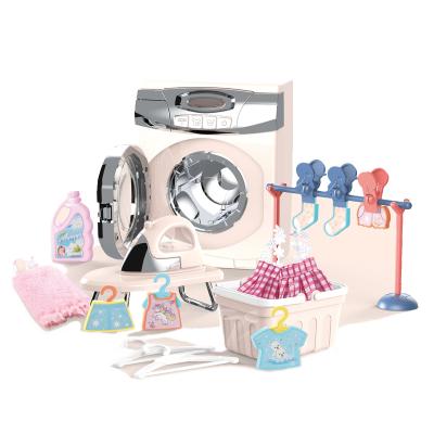 Chine Pretend Game Education Toy Children Washing Machine Pretend Washer DIY Game Toy Set à vendre