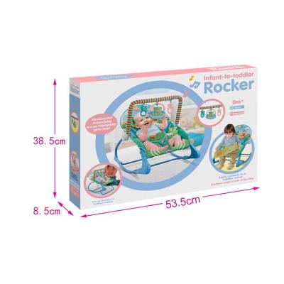 Cina infant to toddler vibrating rocker chair baby rocking chair with music 53.8*38.5*8.5CM in vendita