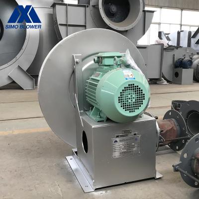 China Fan azul gris del centrífugo del acero inoxidable del ventilador de la manipulación de materiales en venta