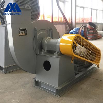 China 16Mn V-Belt Driven Backward Cement Kiln High Pressure Blower Fan for sale