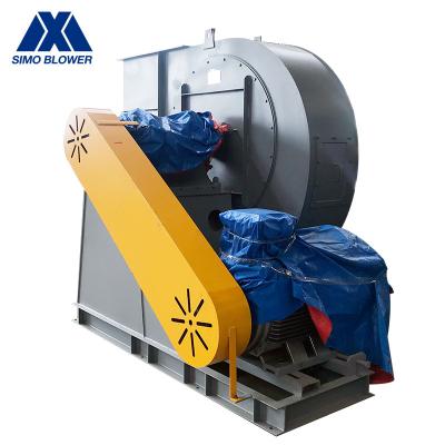 China Backward Material Handling Blower Fan Medium Pressure Antifraying for sale