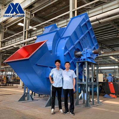 China Aluminium Alloyed Dust Collector Fan Energy Saving Radial Blower en venta