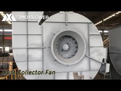 Forward Dust Collector Fan Single Inlet High Efficiency Aluminium Alloyed