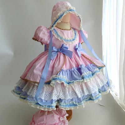 China Washable High End Custom Layered Design 3pcs Set Babies Dress Up Undo Hood Set for sale