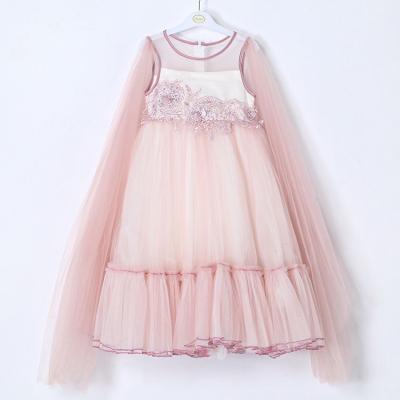 China Lovely Breathable Wholesale Kids Clothing Girls Party Wedding Flower Lace Dresses for sale