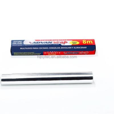 China Moisture-proof household use aluminum foil the roll for baking aluminum foil aluminum foil roll for sale