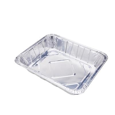 China Food Grade Aluminum Foil Containers Aluminum Foil Container Tray Disposable Food Packaging Aluminum Foil Containers Tray for sale