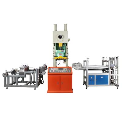 China Full Automatic Building Material Stores Aluminum Foil Container Making Machine Foil Container Machine Foil Food for sale