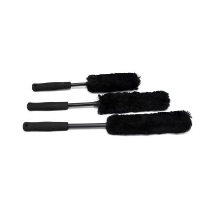 China Car Care Tools Ultimate MaxClean Wool Wheel Brush 3PCS PACK for sale