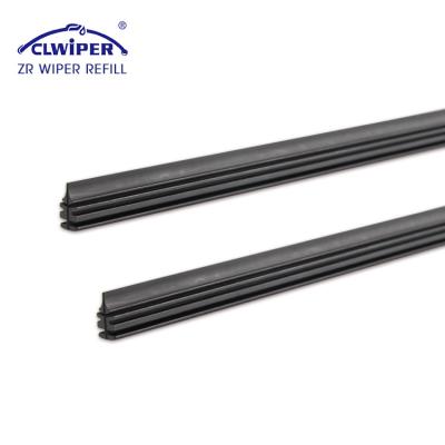 China Universal Flat Silicone Or CLWIPER Rubber Wiper Blade Rubber Strip Wiper Rubber for sale