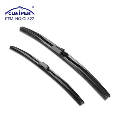 China Wholesale Front New Style Windshield Windscreen Hybrid Car OEM Factory Natural Rubber CLWIPER Soft Flat Frameless Universal Wiper Blades for sale