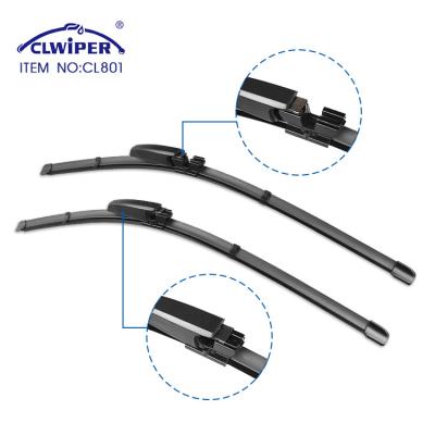 China Soft Natural Rubber CLWIPER Wiper Blade Car Exterior 100% Free Sample Accessories for sale