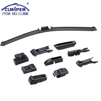 China Multifunctional 100% Natural Rubber CLWIPER Car Windshield Wiper Blades Automotive Exclusive Replacement Front Window Wiper Blades for sale