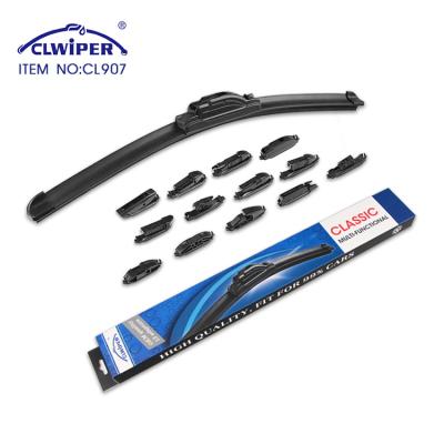 China Natural Rubber CLWIPER Windshield Wiper Car Windshield Banana Type Industrial Multifunctional Soft Wiper for sale