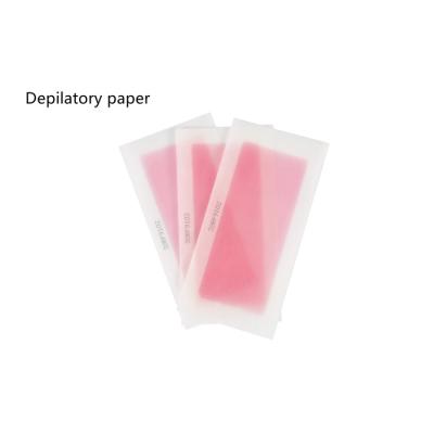 China Professional Hair Removal Manufacturer Custom Color Leg Strip Body Depilatory Hair Remove Paper for sale