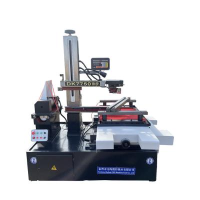 China Building Material Stores Controller Metal Sheet Cutting Electric Discharge DK7740 Edm Wire Cutting Machine for sale