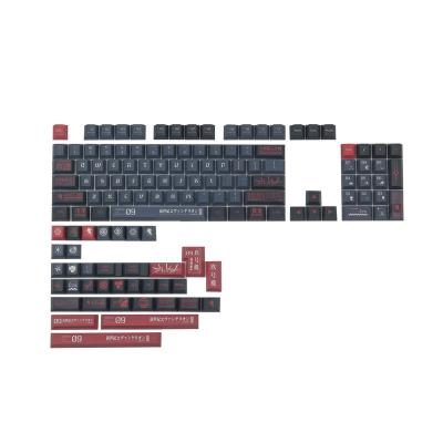 China Computer Keyboard 104+36 EVA No .9 Machine Cherry Profile PBT Key Top Set Dye-Substrated ANSI ISO For Mechanical Keyboard GK61 64 68 87 96 980 104 108 for sale