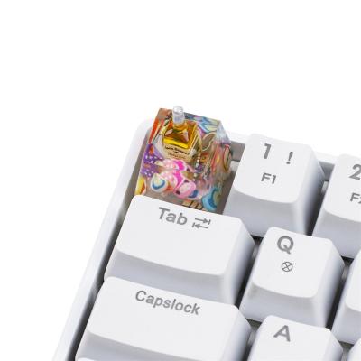 China Computer Keyboard Craftsman ESC Resin Custom Keycaps For Mechanical Keyboard 3D Relief Keycap Stereoscopic Whiskey Bottle for sale