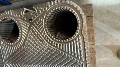 China DN50 High Efficiency GEA Plate Heat Exchanger With 3mm Plate Corrugation Depth for sale