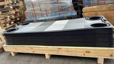 China 0.6mm / 0.7mm Accessen Heat Exchanger Plate Titanium HC276 Alloy for sale