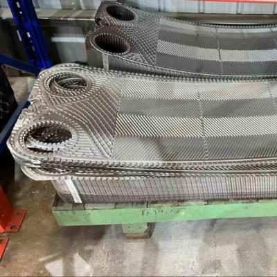 China 3mm Copper Plate Heat Exchanger With Glued Connection for sale