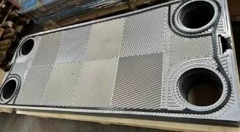 China Gasketed Vicarb Heat Exchanger Plate – 10-1000m² Heat Transfer Area, NBR Gasket for sale